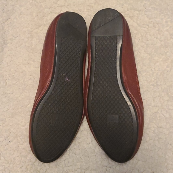 Frye ballet flat burgundy size 6.5 - Picture 2 of 4